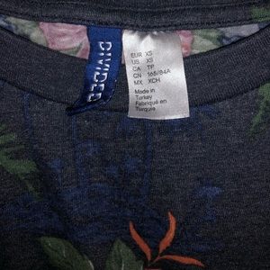H&M Floral Tee Shirt